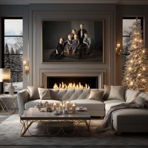 Brother and Sister portrait